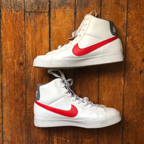 nike leather high tops mens